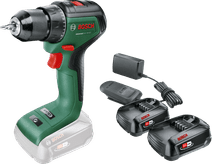 Bosch UniversalDrill 18V-60 + 2,5 Ah Akku (2x) Bohrer und Schrauber für gelegentliche Heimwerker