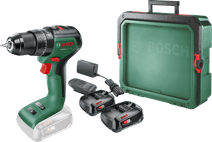 Bosch UniversalImpact 18V-60 + 2,5 Ah Akku (2x) + Systembox S Bohrmaschine und Schlagbohrmaschine