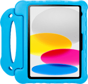 BlueBuilt Apple iPad (2022) 10,9 Zoll Kids Cover Blau Tablethülle mit Fallschutz