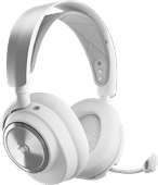 SteelSeries Arctis Nova Pro Wireless PC Headset - White Gaming headset for PC