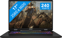 MSI Sword 17 HX B14VGKG - 17" - Intel Core i7 (14. Gen) - 16GB RAM/1TB SSD - RTX 4070 Windows Laptop mit dedizierter Grafikkarte