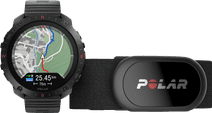 Polar Grit X 2 Pro Schwarz + HR Herzfrequenzmesser Brustgurt Polar Smartwatch