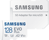 Samsung EVO Plus (2024) microSD 128GB + SD Adapter MicroSDXC card