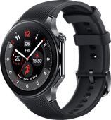 OnePlus Watch 2 Schwarz Smartwatch mit Android Wear OS