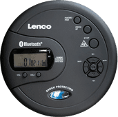 Lenco CD-300BK MP3-Player mit Bluetooth