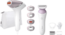 Philips Lumea IPL 8000 Series BRI947/00 + Philips BRL136/00 Ladyshave IPL hair removal device