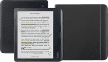 Kobo Libra Colour Schwarz + Notebook Sleep Cover Schwarz Wasserbeständigen eBook-Reader 