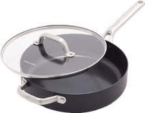 GreenPan Omega Schmorpfanne mit Deckel 28 cm Keramikschmorpfanne