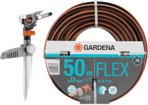 GARDENA Comfort FLEX Garden Hose 1/2 + Premium Sprinkler Separate Gardena garden hose