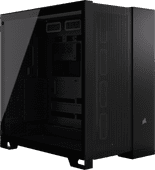 CORSAIR 6500D Airflow Tempered Glass Mid-tower Black Computer case suitable for Micro-ATX mother boards