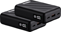 BlueBuilt Power Bank 10.000 mAh mit Schnellladen 30 Watt Doppelpack Zubehör für deinen Rucksack