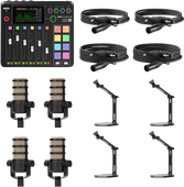 Rode Großes Podcast Set Pro Audio Mischpult