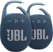 JBL Clip 5 Blau Doppelpack JBL Clip Bluetooth-Lautsprecher