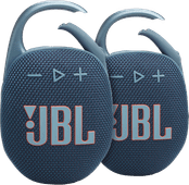 JBL Clip 5 Blau Doppelpack Kabellosen Lautsprecher im Set