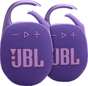 JBL Clip 5 Lila Doppelpack JBL Clip Bluetooth-Lautsprecher