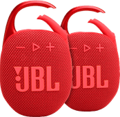 JBL Clip 5 Rot Doppelpack Kabellosen Lautsprecher im Set