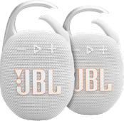 JBL Clip 5 Weiß Doppelpack JBL Clip Bluetooth-Lautsprecher