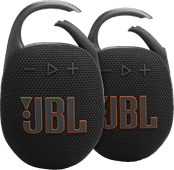 JBL Clip 5 Schwarz Doppelpack Kabellosen Lautsprecher im Set