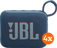 JBL Go 4 Blau 4er-Pack JBL Go Bluetooth-Lautsprecher