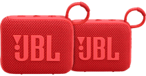 JBL Go 4 Red 2-pack Wireless speaker bundle