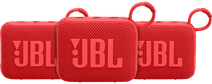 JBL Go 4 Red 3-pack Wireless speaker bundle