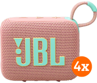 JBL Go 4 Pink 4-pack JBL Go Bluetooth speaker