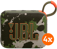 JBL Go 4 Squad 4er-Pack Kabellosen Lautsprecher im Set