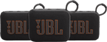 JBL Go 4 Black 3-pack Wireless speaker bundle