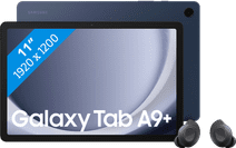 Samsung Galaxy Tab A9 Plus 11 inches 64GB WiFi Blue + Buds FE Black Samsung tablet for the family