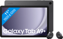 Samsung Galaxy Tab A9 Plus 11 Zoll 64GB Wi-Fi und 5G Grau + Buds FE Schwarz Tablet mit 4G oder 5G