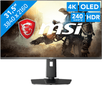 MSI MPG 321URX QD-OLED Monitor mit VESA Mount