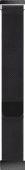 BlueBuilt Milanaise-Armband Schwarz für Samsung 20 mm 
