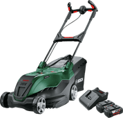 Starterset Bosch AdvancedRotak 36V-44-750 4,0-Ah-Akku (2 x) Bosch Akku-Rasenmäher