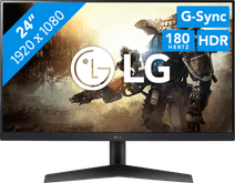 LG UltraGear 24GS60F-B Gaming monitor with a high refresh rate