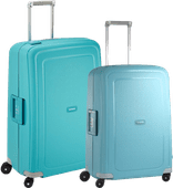 Samsonite S'Cure Spinner 69+75cm Aqua Blue Suitcase Set Suitcase set