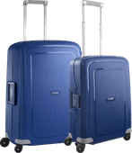 Samsonite S'Cure Spinner 55cm + 69cm Dark Blue Suitcase Set Suitcase promotion