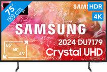 Samsung GU75DU7179 (2024) Large Samsung TV