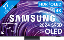 Samsung OLED GQ77S95DAT (2024) TV with HDR