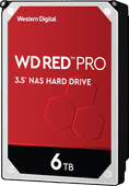 WD Red Plus Pro WD6005FFBX 6TB Festplatte für NAS