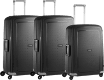 Samsonite S'Cure Spinner 75 + 69 + 75 cm Black Kofferset Koffer-Angebot