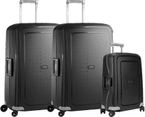 Samsonite S'Cure Spinner 75+75+55cm Black Samsonite hardside suitcase