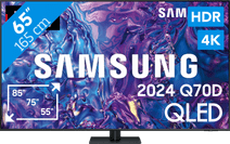 Samsung QLED GQ65Q70DAT (2024) Television with Ambient Mode