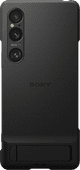 Sony Xperia 1 VI Backcover Schwarz mit Ständer Backcover