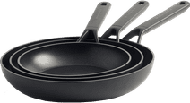 KitchenAid Classic Forged Frying Pan Set 20cm + 24cm + 28cm Ceramic pan