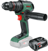Bosch AdvancedImpact 18V-80 + POWER FOR ALL 18V 2.5Ah Battery Set Bosch cordless impact drill