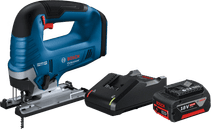 Bosch Professional GST 18V-125 B + 4,0-Ah-Akku und Ladegerät Akku-Stichsäge