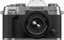 Fujifilm X-T50 Silber + XC 15-45mm f/3.5-5.6 OIS PZ Systemkamera für Vlogging