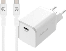 BlueBuilt Power Delivery Universal Charger 65W + USB-C Charging Cable (2m) White USB charger