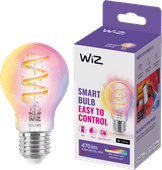 WiZ Filamentlampe - Weiß- und Farblicht - E27 Smart-Lampe mit E27-Fassung