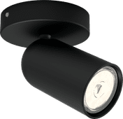 Philips Pongee Mounted Spot Light - 1 Spot Light - Black Lamp